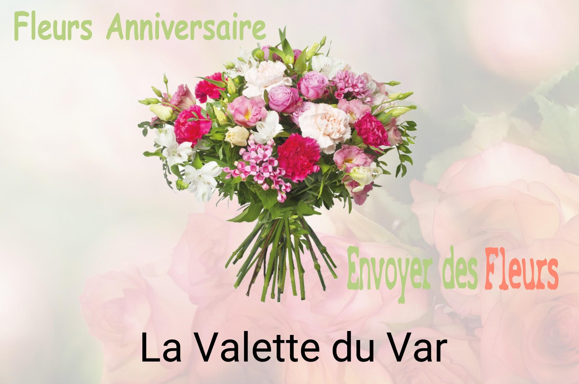 Bouquet de fleurs d’anniversaire livré à La Valette-du-Var